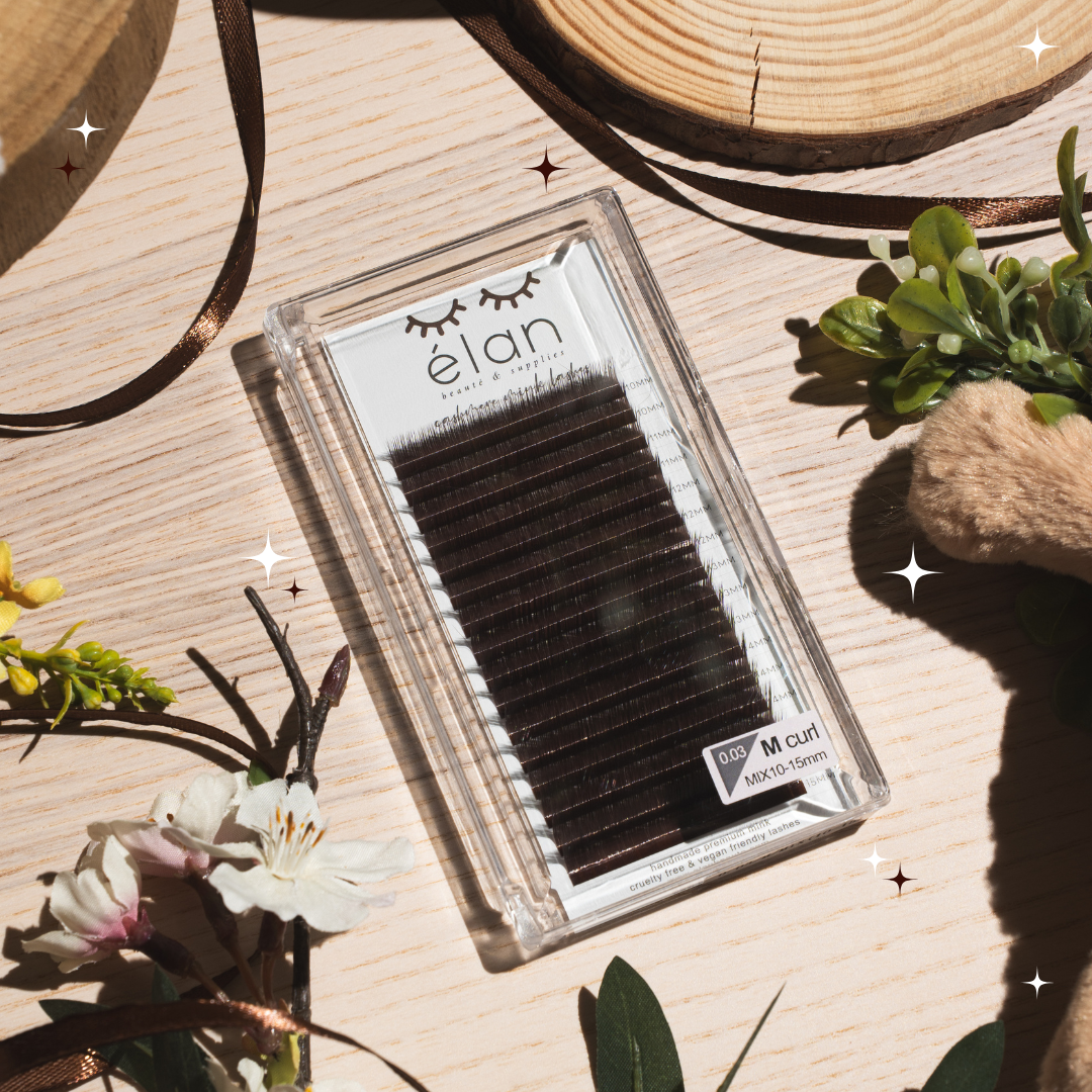 DARK BROWNS specialty curls