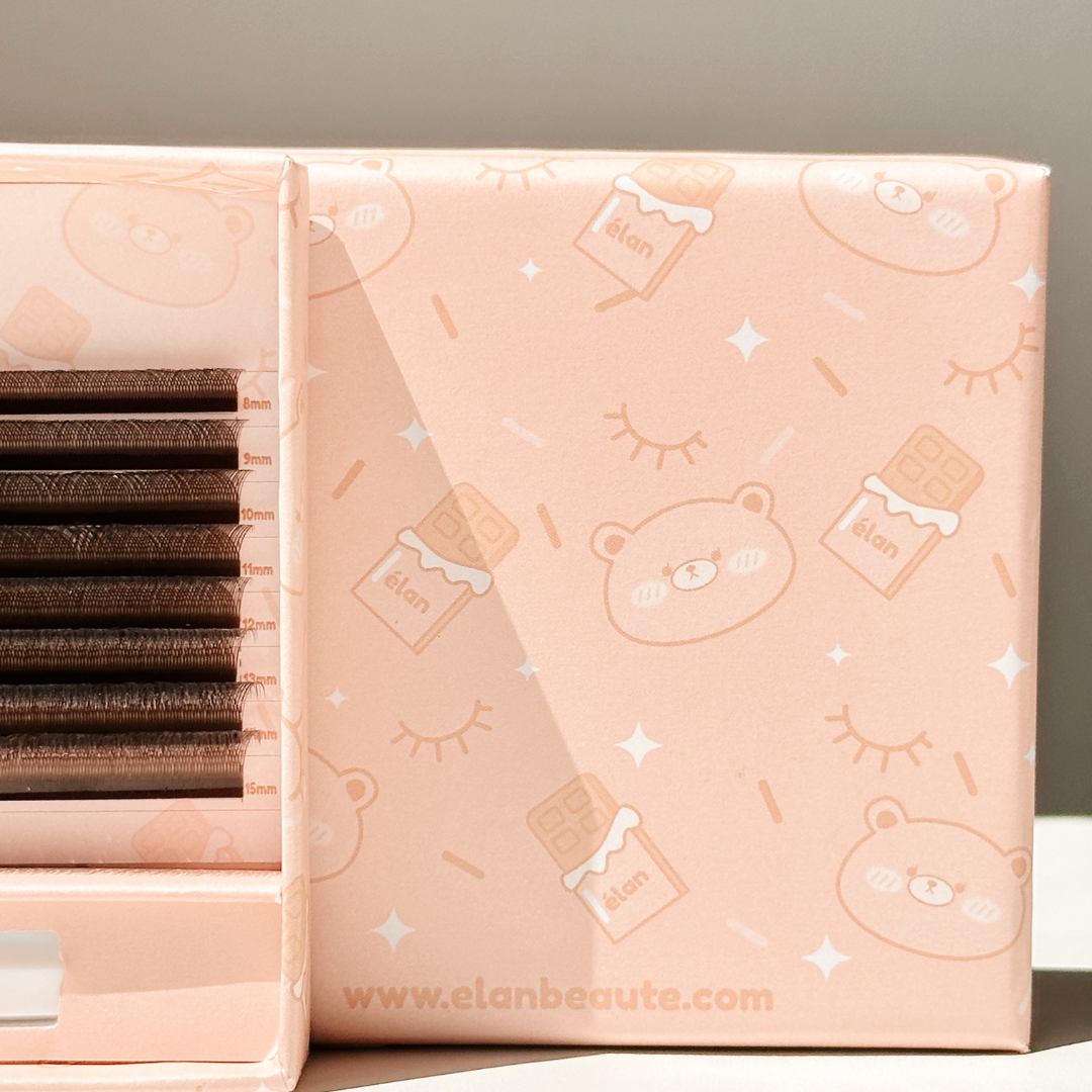 brown YY lashes (+mini adhesive)