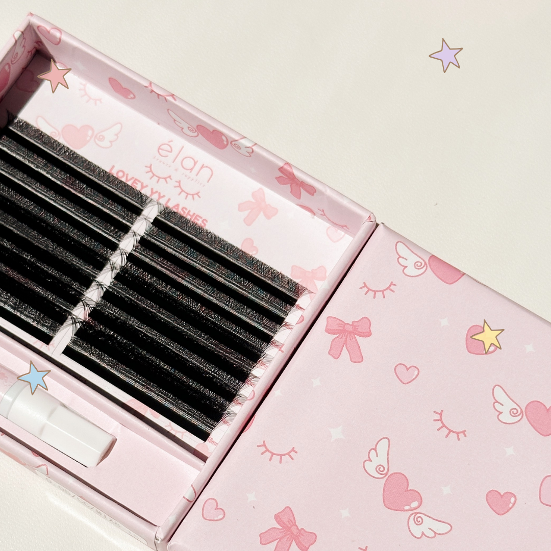 lovey YY lashes (+1 mini adhesive)