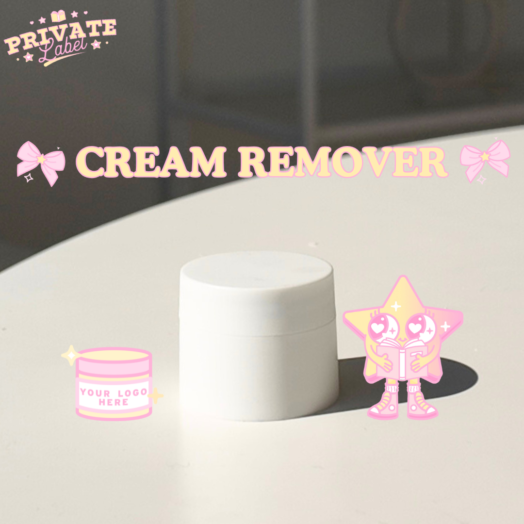 PRIVATE LABEL cream remover (SAMPLE)