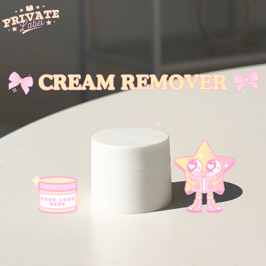 PRIVATE LABEL cream remover (SAMPLE)