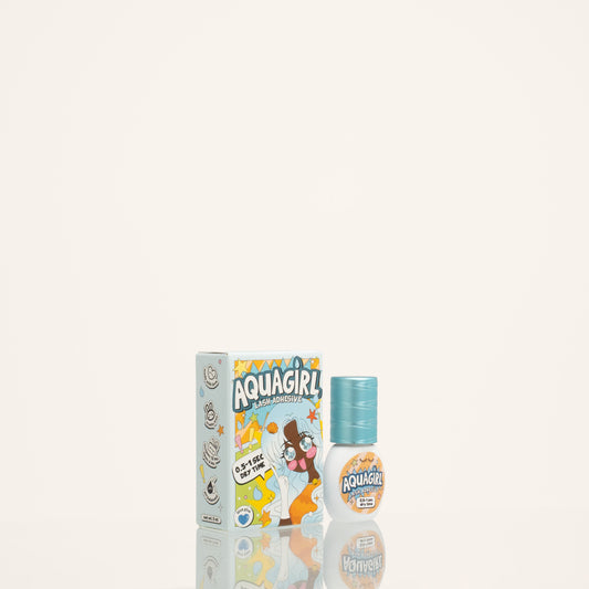 AQUA GIRL blue adhesive