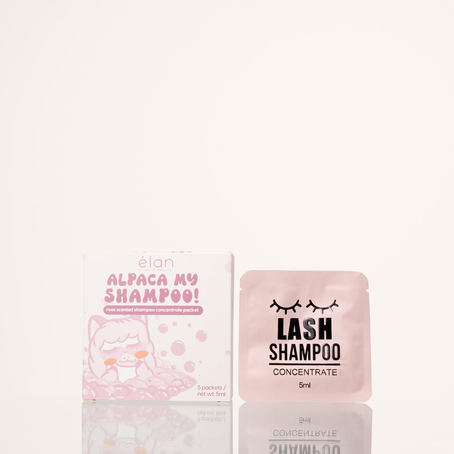 lash shampoo concentrate MINI PACKETS