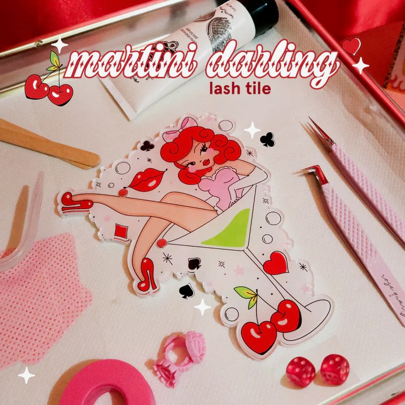*limited edition* XL VIVA lash tiles - Martini Darling Tile