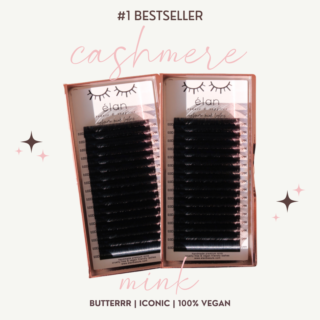 0.15 CASHMERE MINK lash trays š«