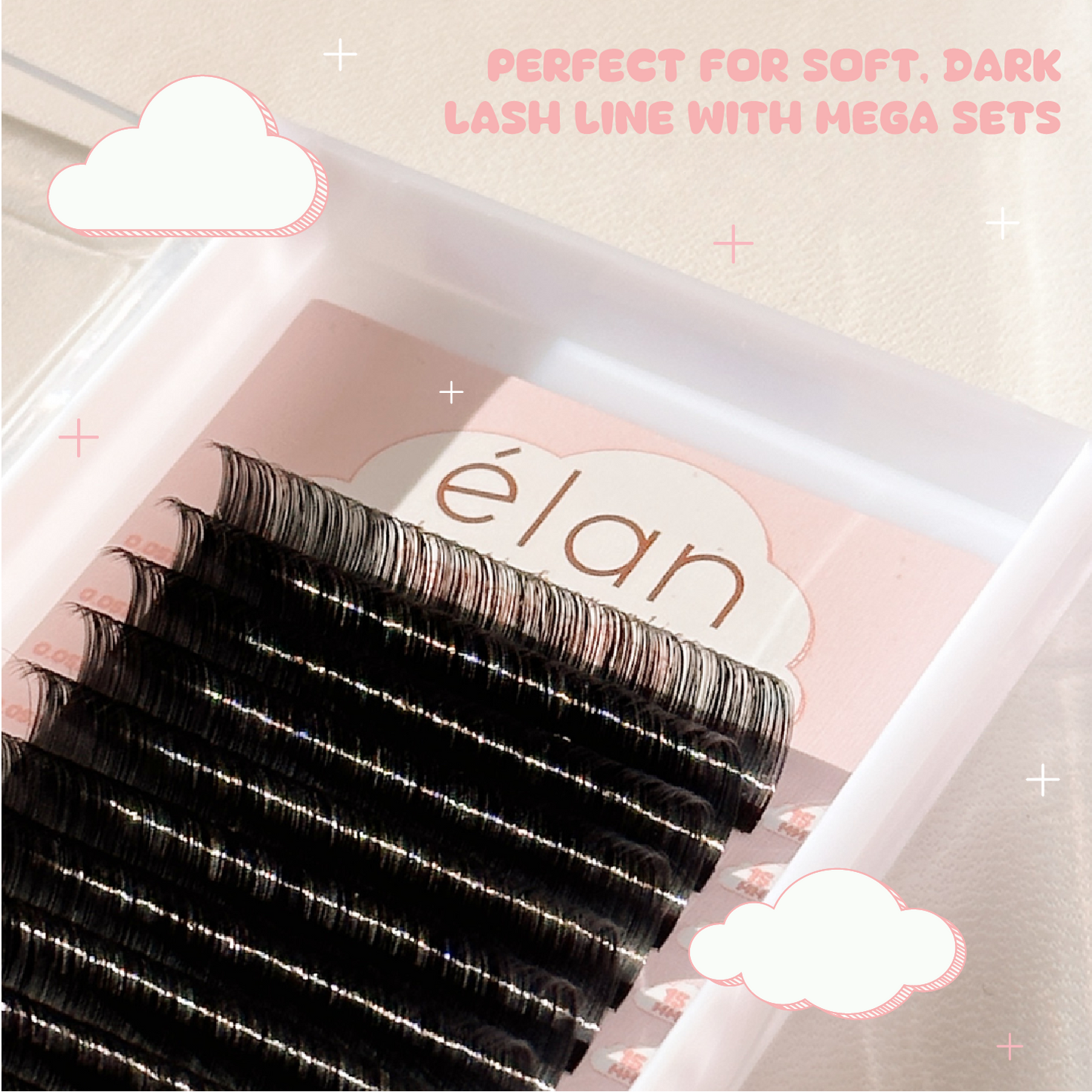 0.15 VELVET MINK lash trays āļø