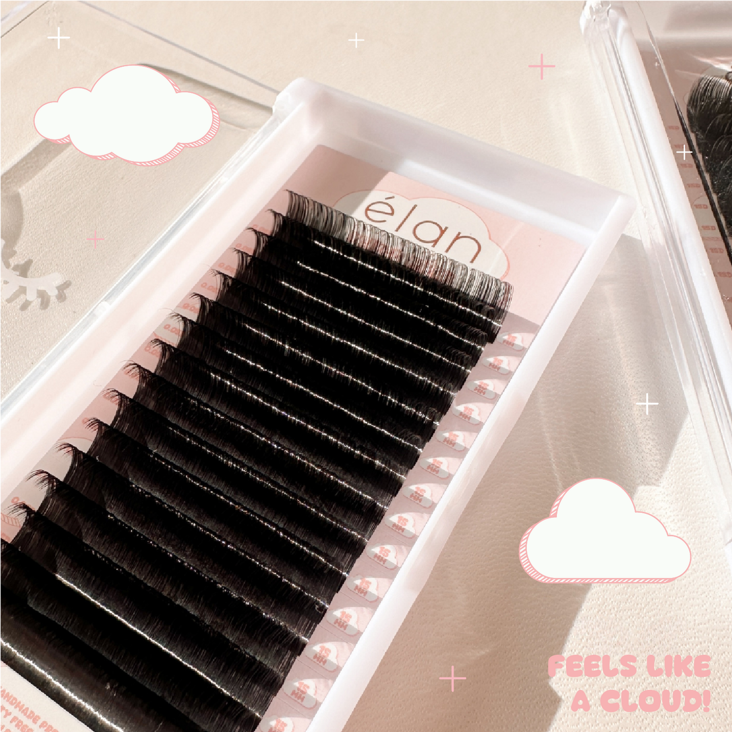 0.07 VELVET MINK lash trays ☁️