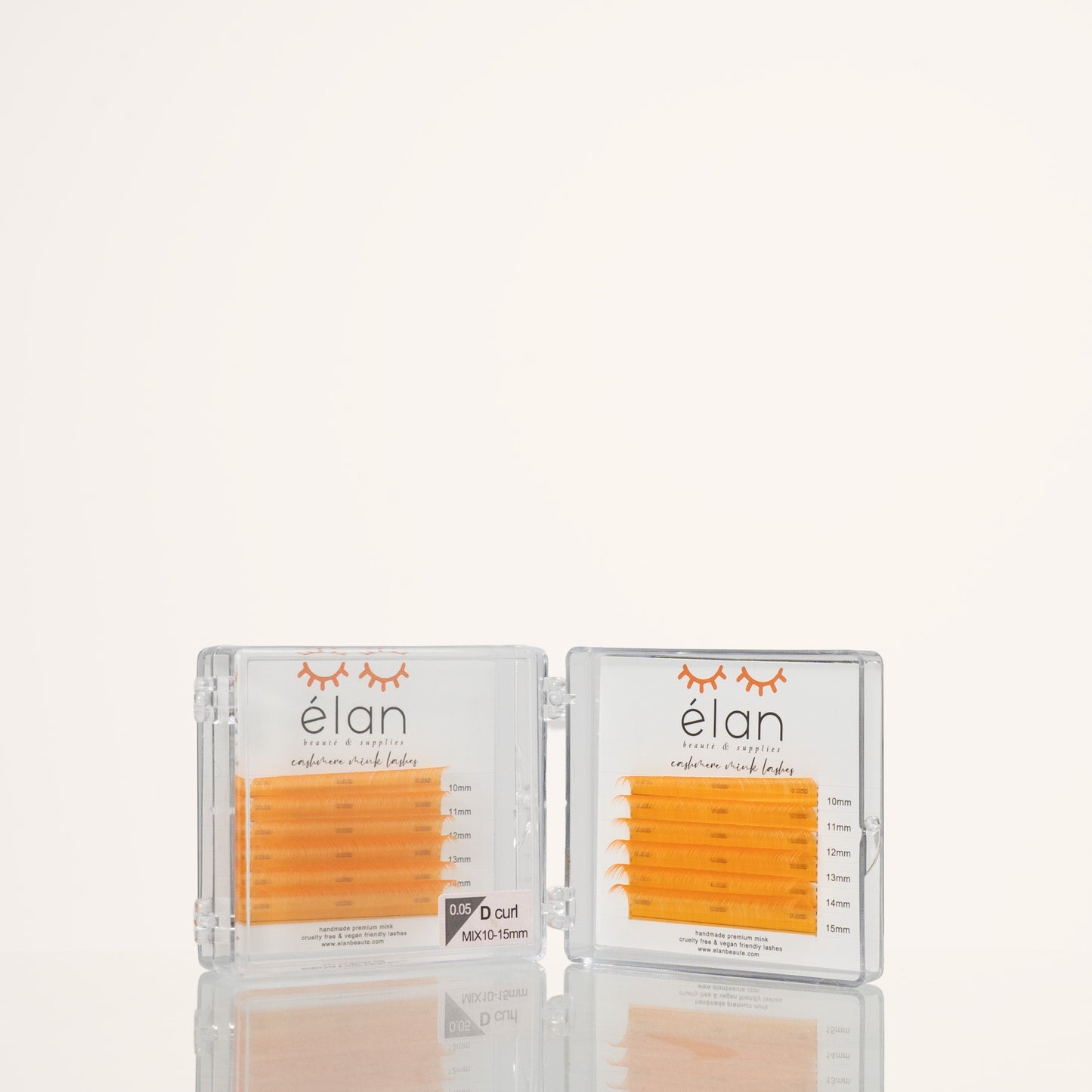 MINI COLOR 0.05 cashmere mink lashes