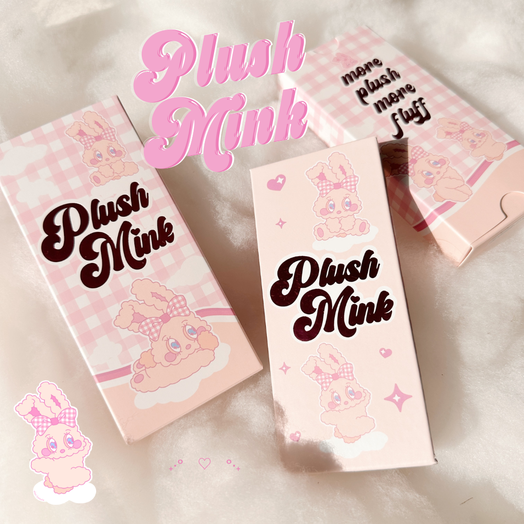 0.07 PLUSH MINK lash trays (PLUSH +FLUFF) 🐰