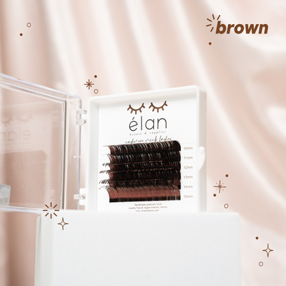 mini holo tinsel lashes