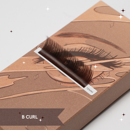 DARK BROWNS specialty curls