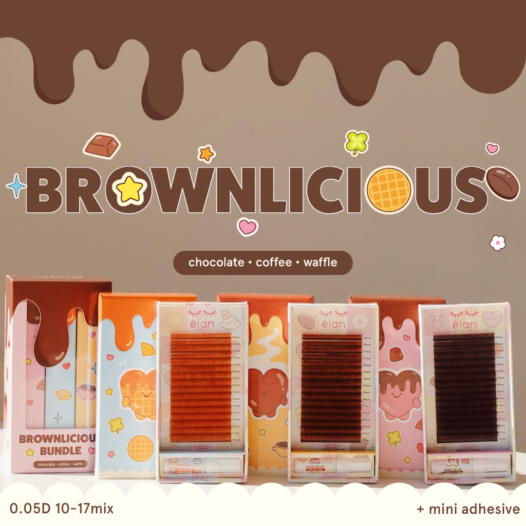 BROWN-LICIOUS matte mink brown lashes