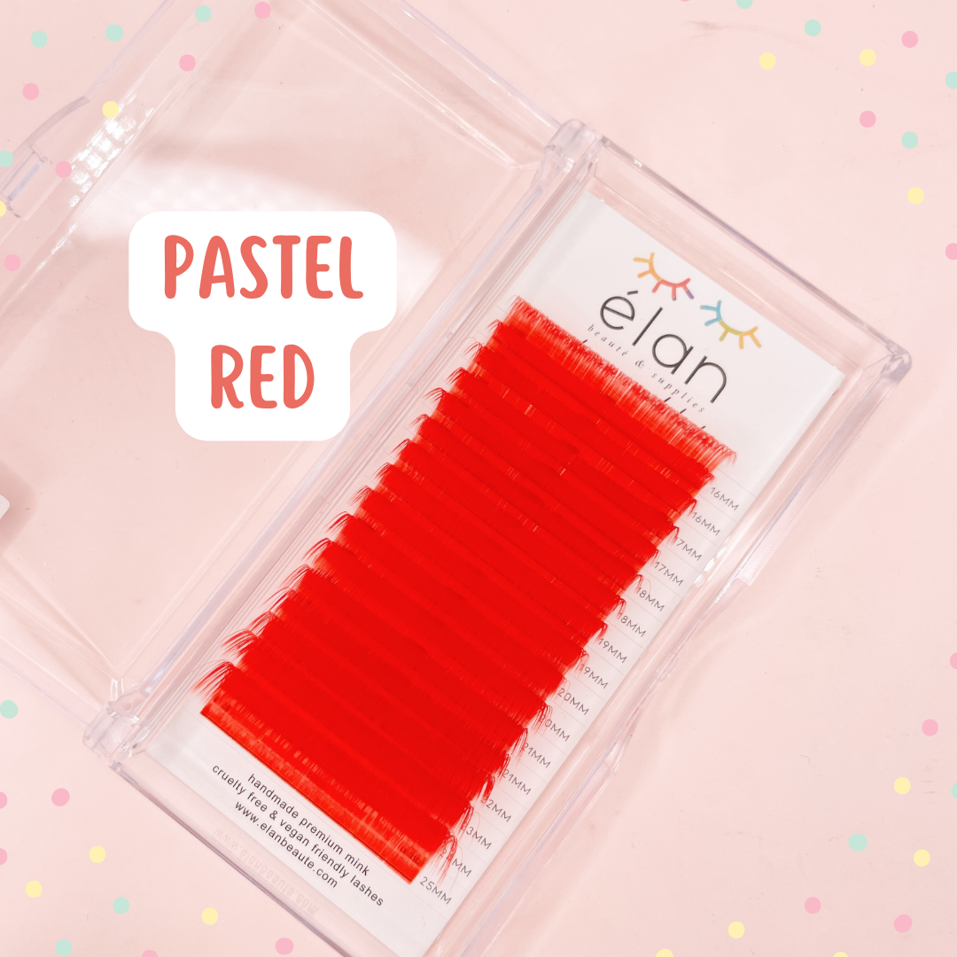 PASTEL COLORS 0.05 cashmere mink lashes