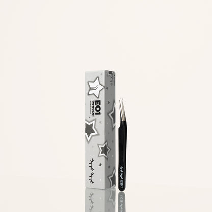 angled volume tweezers
