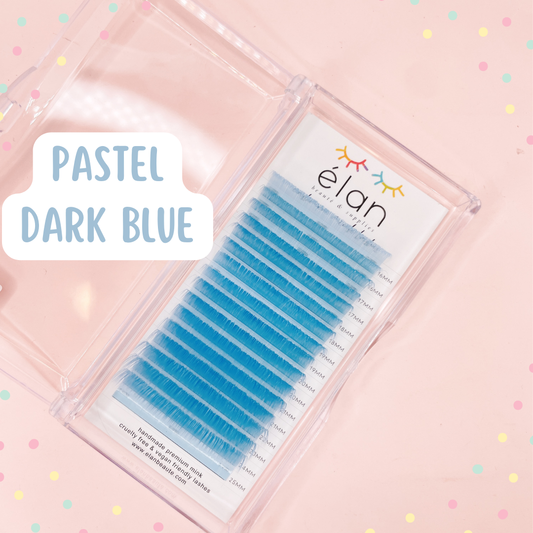 PASTEL COLORS 0.05 cashmere mink lashes