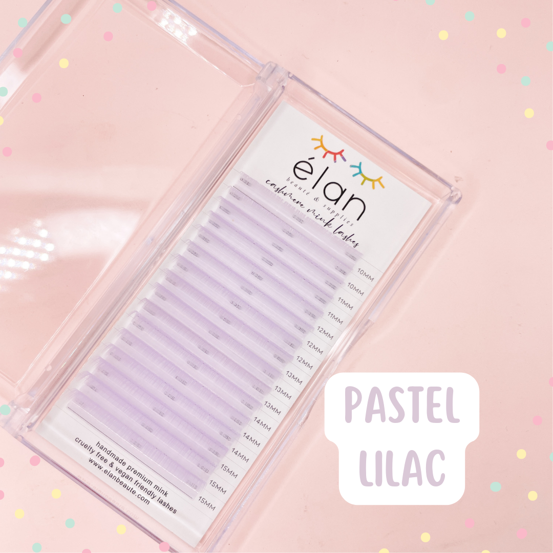 PASTEL COLORS 0.05 cashmere mink lashes