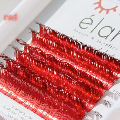 mini holo tinsel lashes