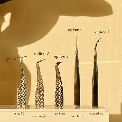 PRIVATE LABEL lash tweezers (SAMPLE)