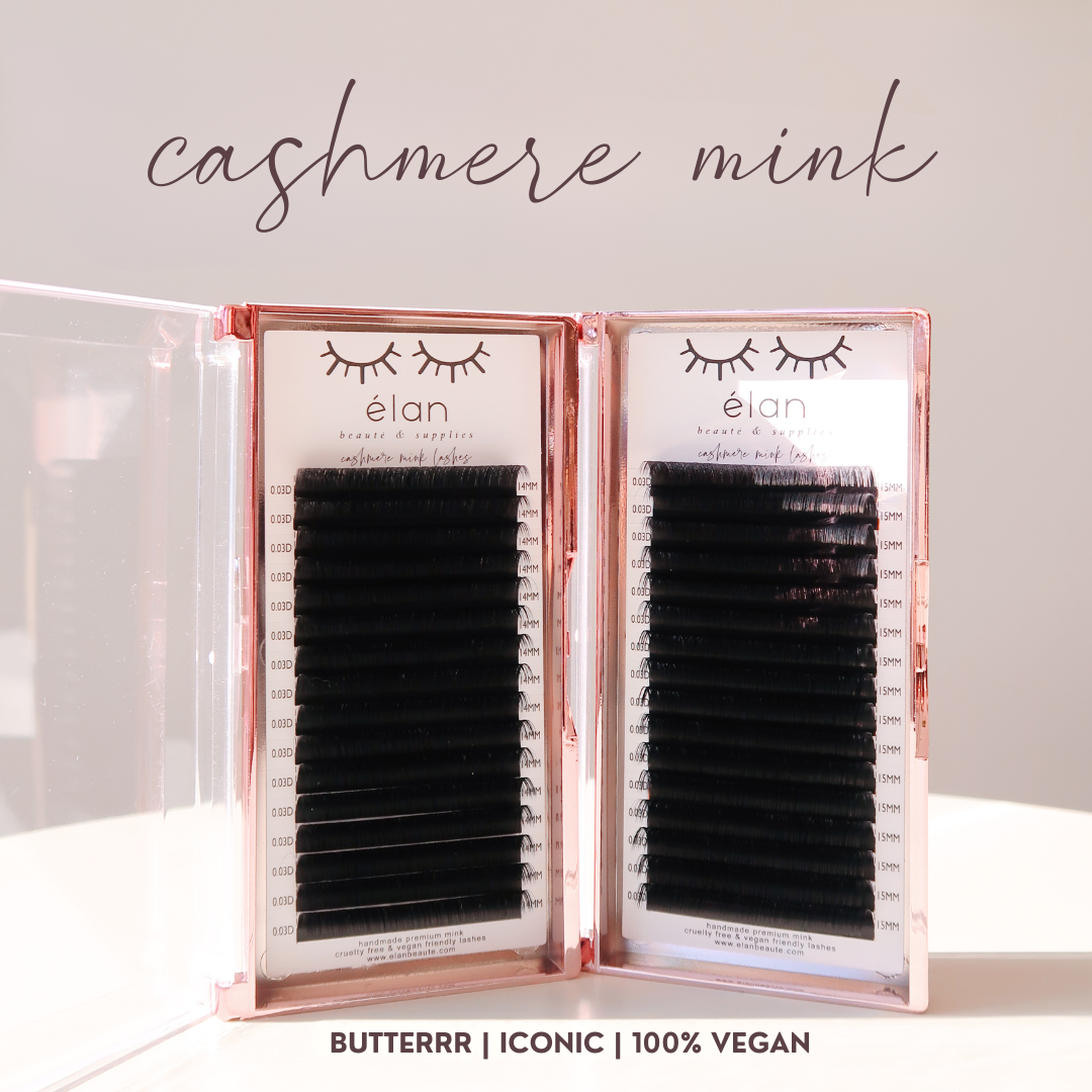 0.03 CASHMERE MINK lash trays 💫