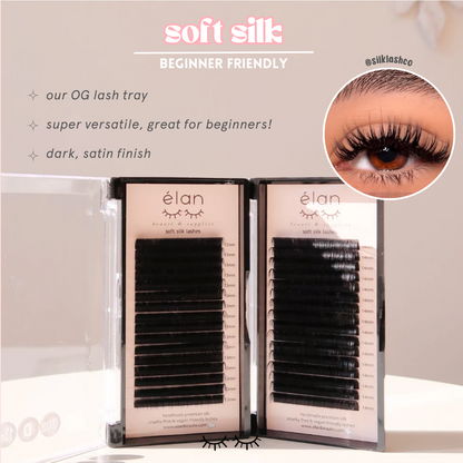 0.02 SOFT SILK lash trays 🌟