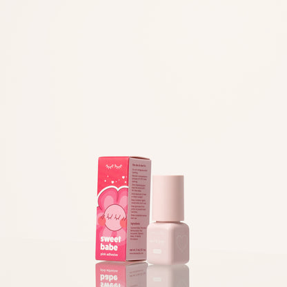 SWEET BABE pink adhesive