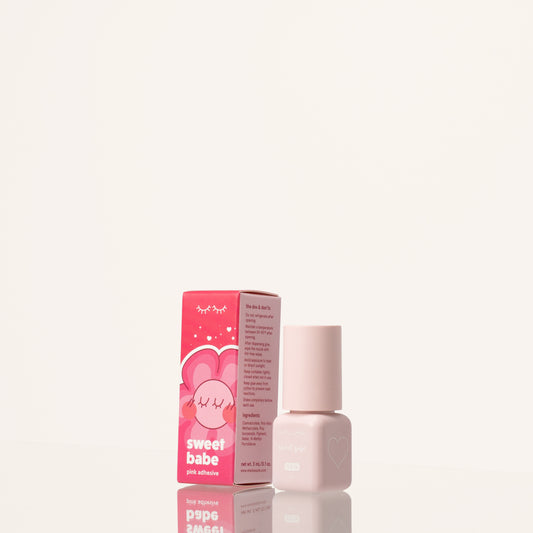 SWEET BABE pink adhesive