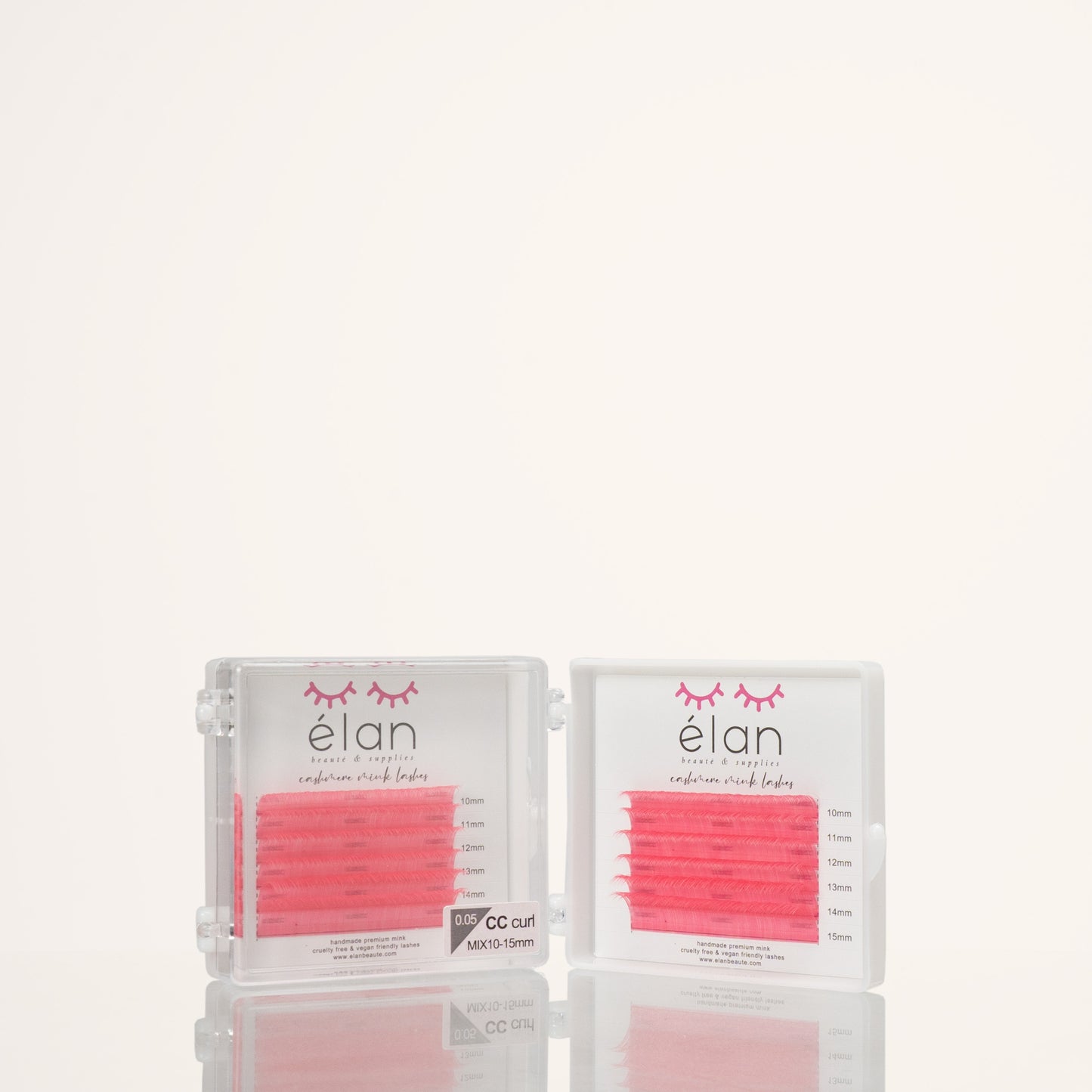 MINI COLOR 0.05 cashmere mink lashes