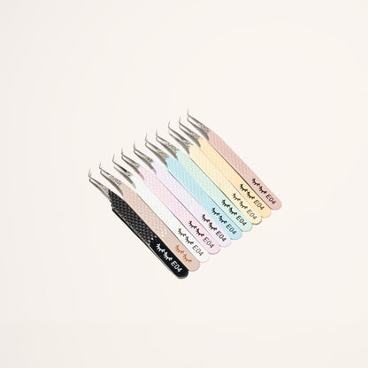 angled volume tweezers