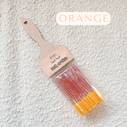 PAINT BRUSH sparkly mascara wand spoolie