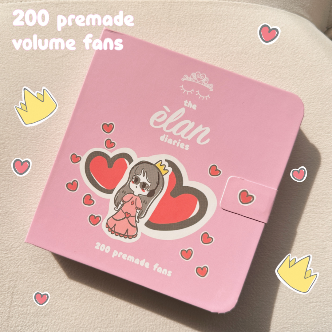 DEAR DIARY mini 200 premade volume fans