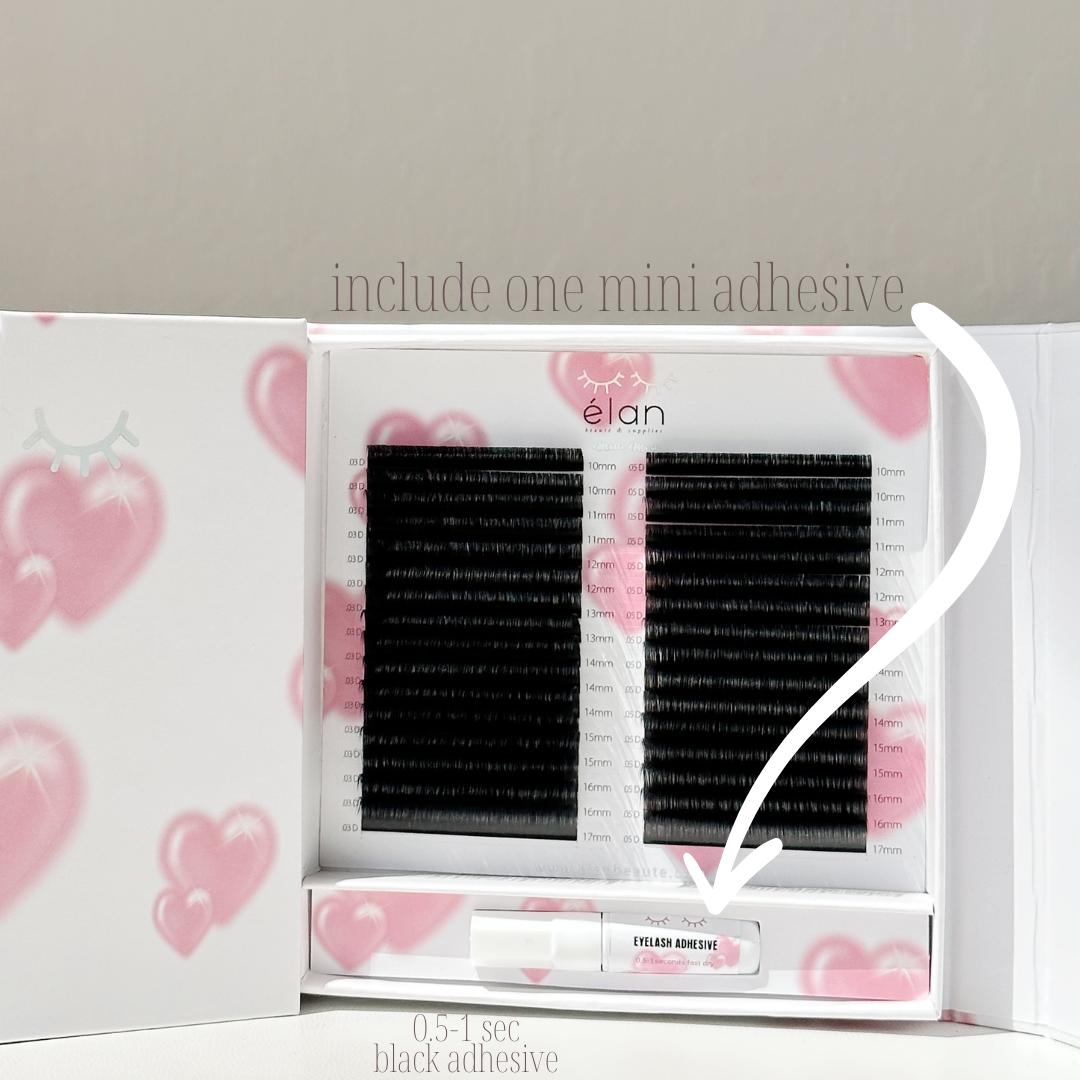 the BIG BOI 0.03+0.05 MATTE MINK mix tray 💞