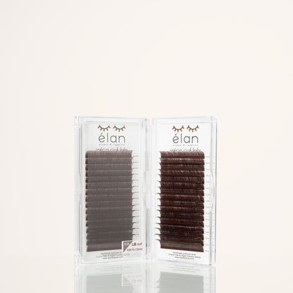 DARK BROWNS specialty curls