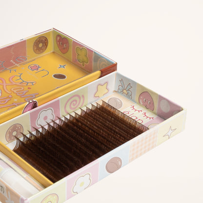 BROWN-LICIOUS matte mink brown lashes