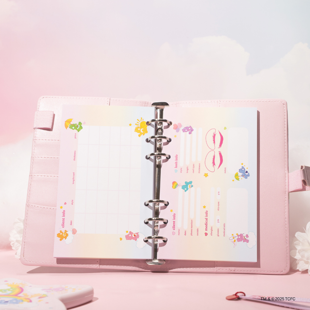 CARE BEARS client info diary