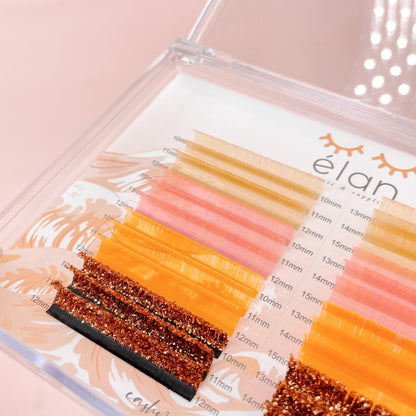 LOST AT SEA cashmere color lash tray