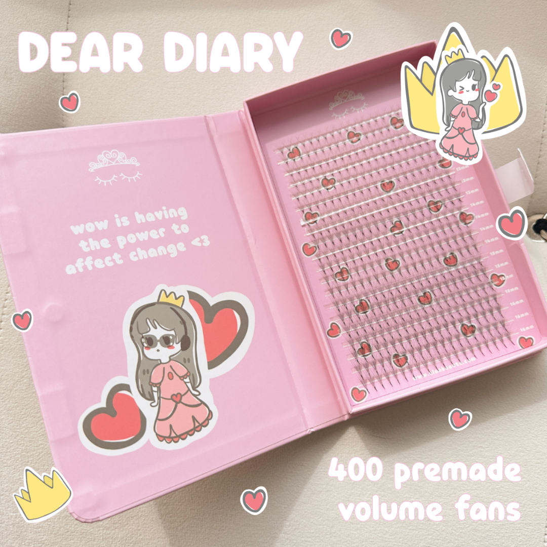 DEAR DIARY xl 400 premade volume fans
