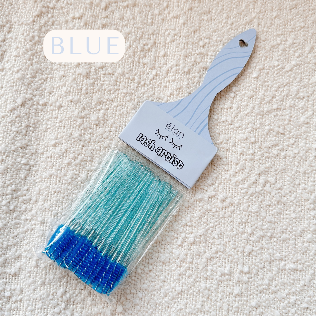 PAINT BRUSH sparkly mascara wand spoolie