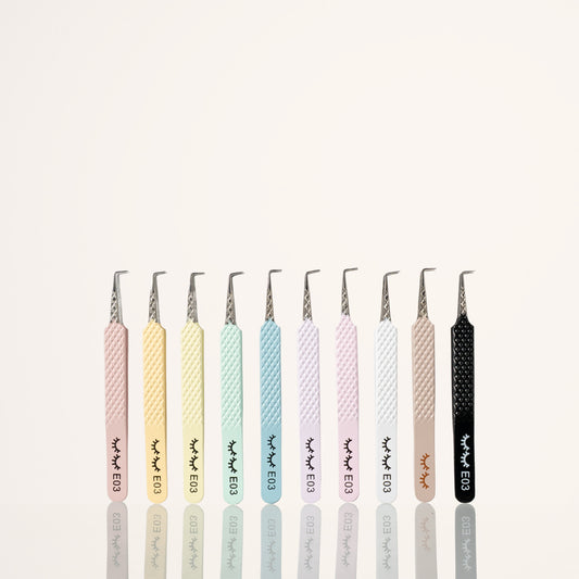 90 degree volume tweezers