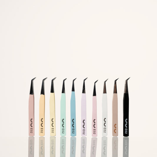 angled volume tweezers