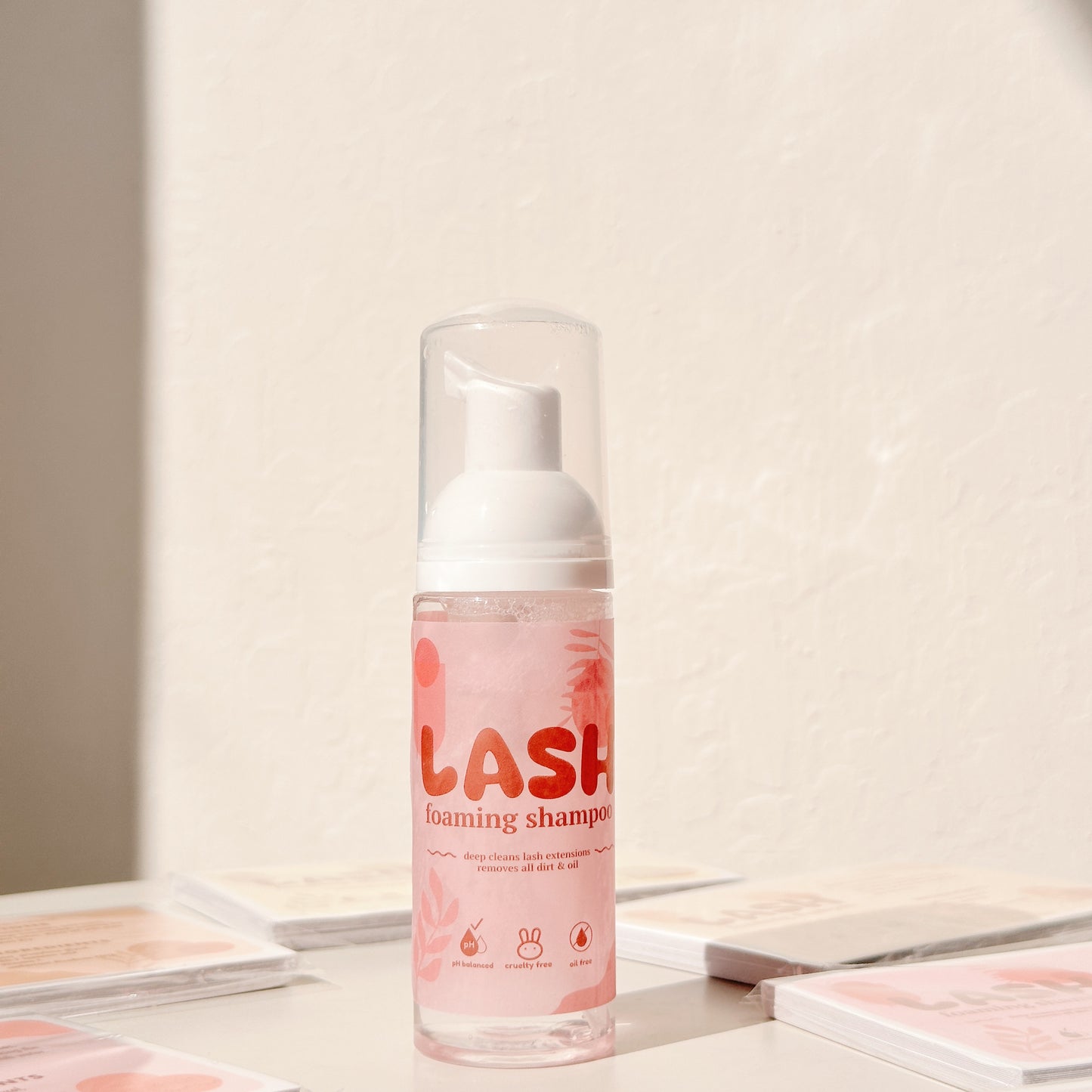 lash shampoo LABELS (pack of 25)