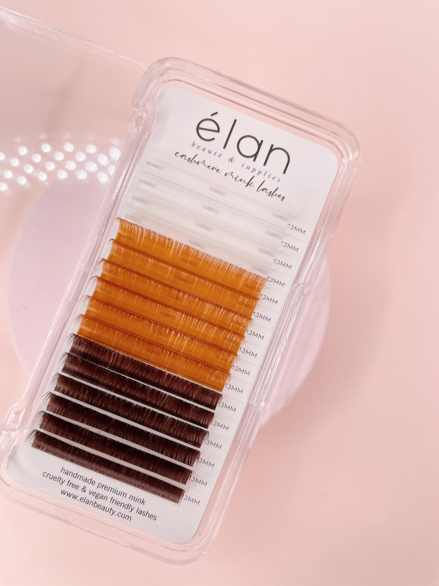 NEUTRAL COLOR TRAY 0.05 cashmere mink lashes (POS only)