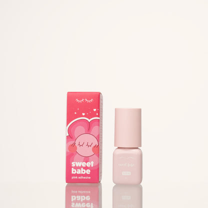 SWEET BABE pink adhesive