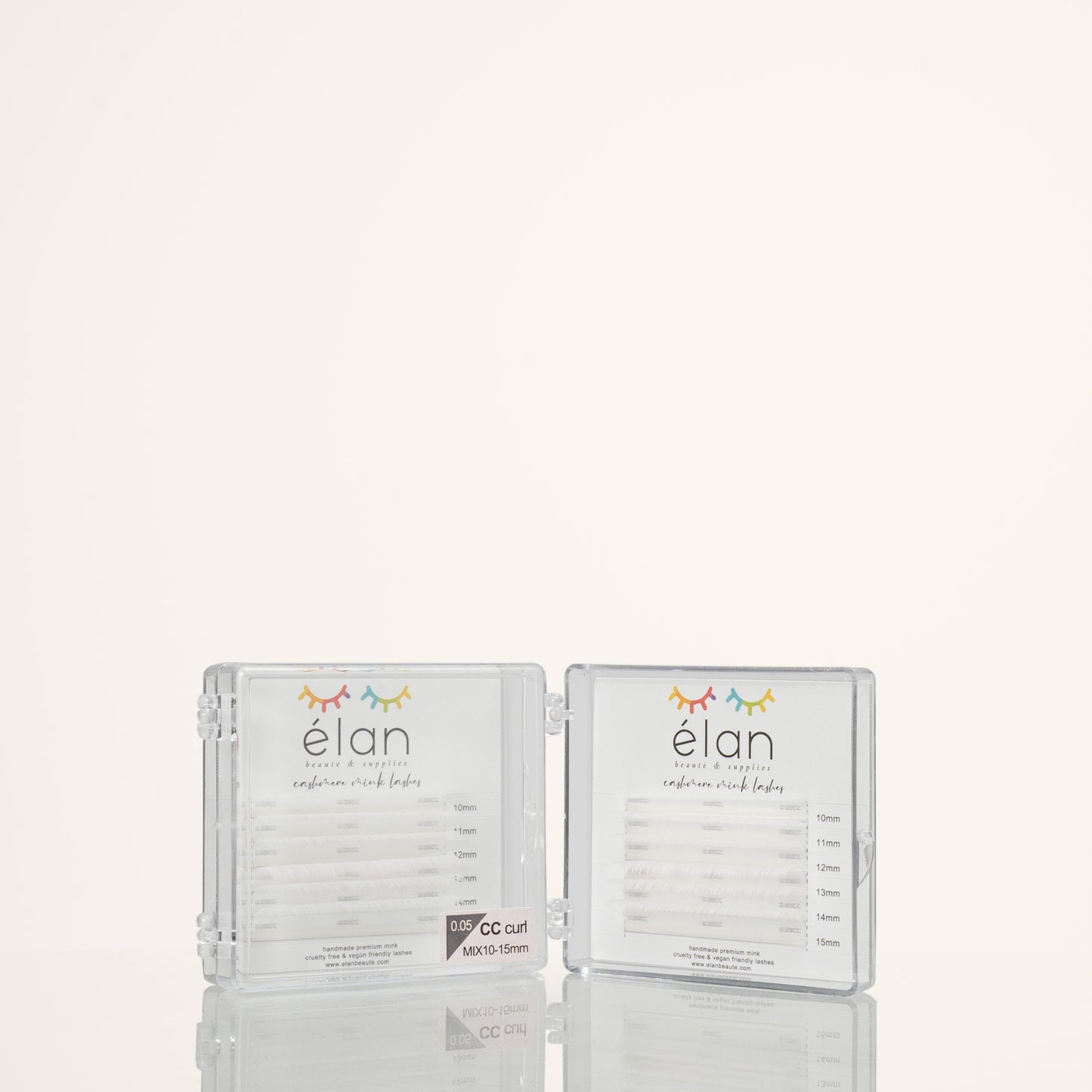 MINI COLOR 0.05 cashmere mink lashes