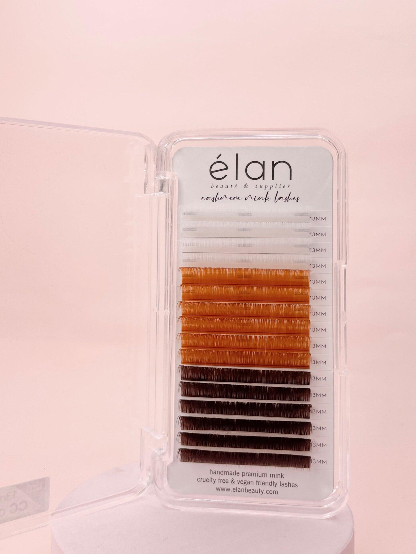 NEUTRAL COLOR TRAY 0.05 cashmere mink lashes (POS only)