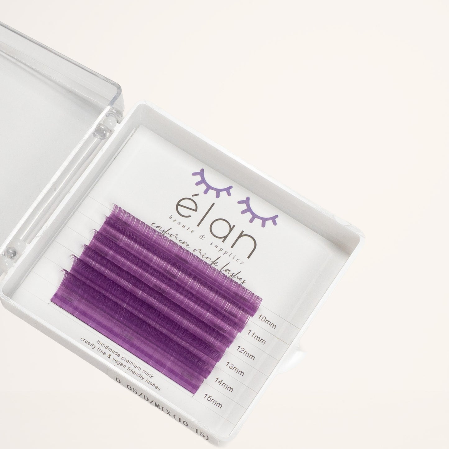 MINI COLOR 0.05 cashmere mink lashes