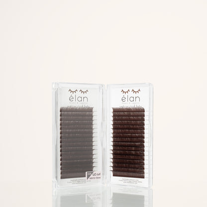 DARK BROWNS specialty curls