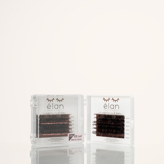 mini holo tinsel lashes