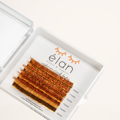 mini holo tinsel lashes