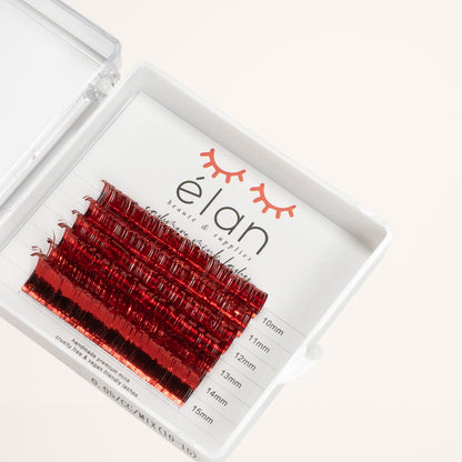 mini holo tinsel lashes