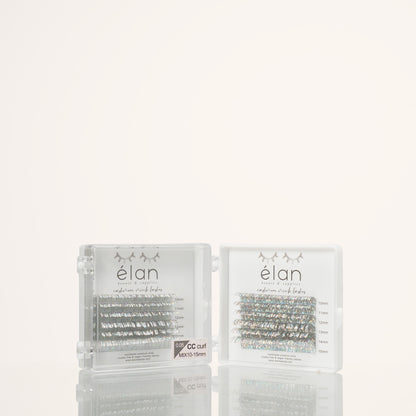 mini holo tinsel lashes